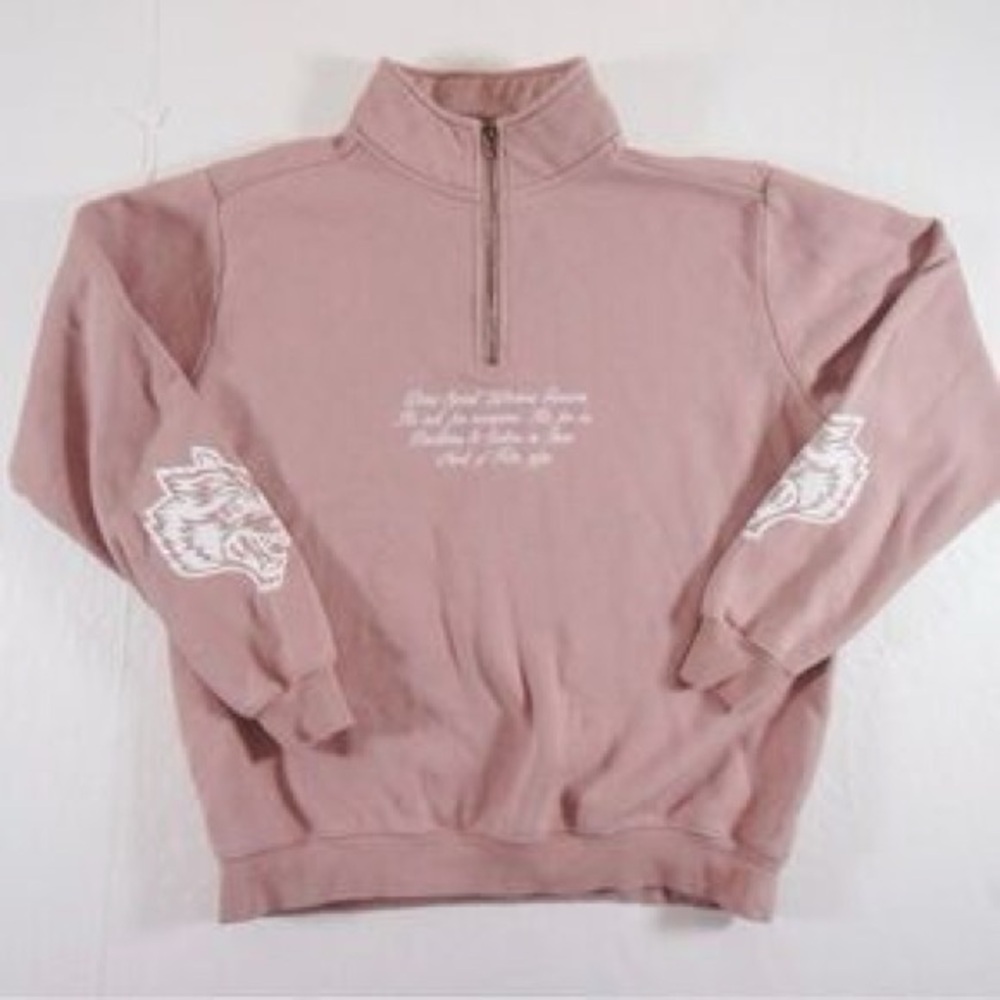 Darc Sport She Pink Half-Zip Sweater